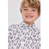 Camisa popelín estampado niño Boboli