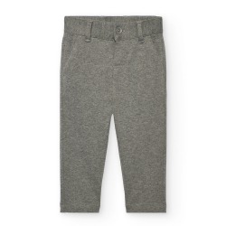 Pantalón punto franela niño...