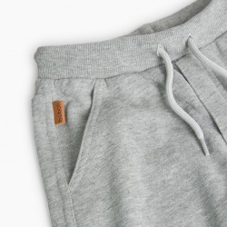Pantalón felpa perchada niño Boboli