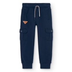 Pantalón felpa perchada niño Boboli
