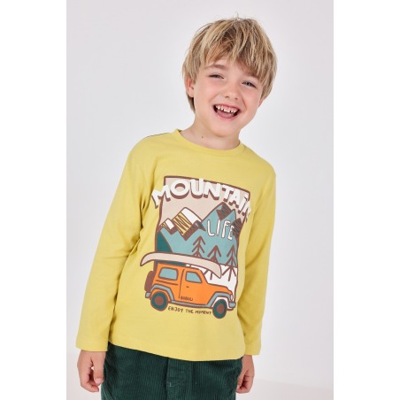Camiseta m/l mountain niño Boboli