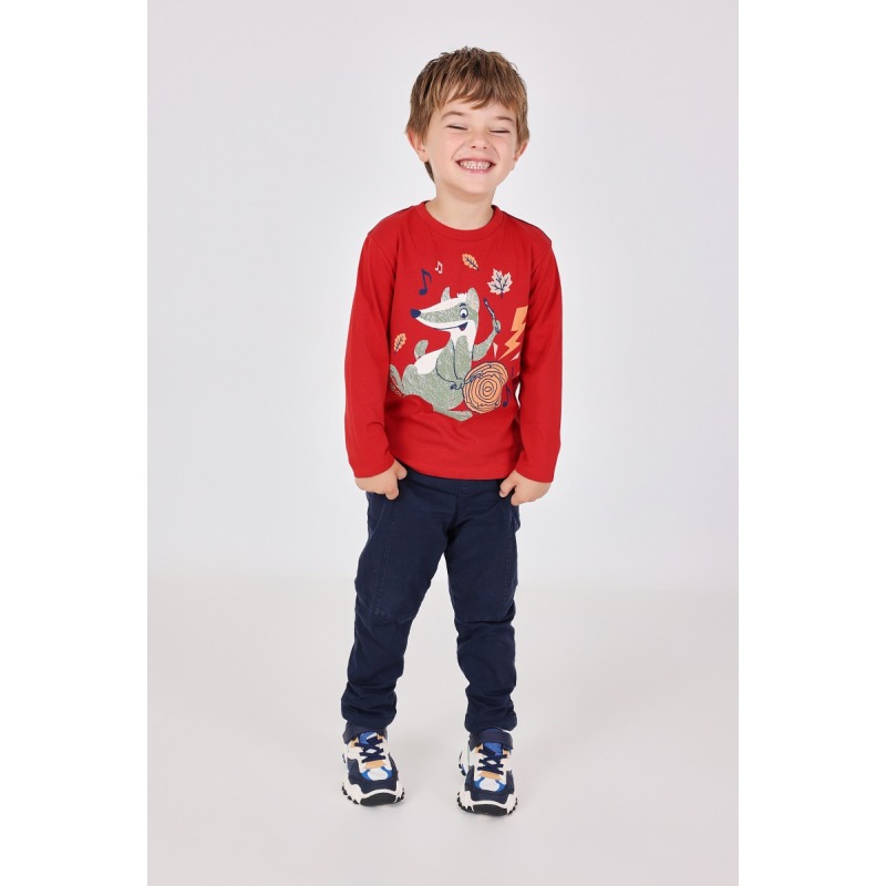 Camiseta estampado animal niño boboli