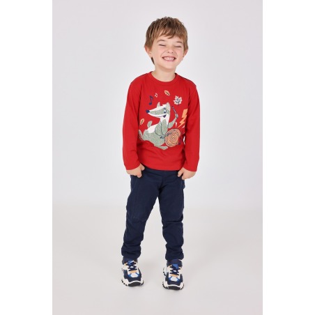Camiseta estampado animal niño boboli