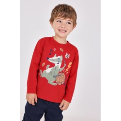 Camiseta estampado animal niño boboli