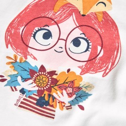 Camiseta estampada niña Boboli