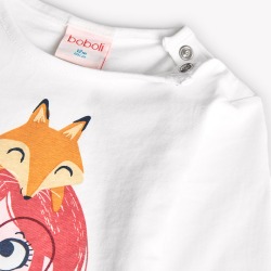 Camiseta estampada niña Boboli