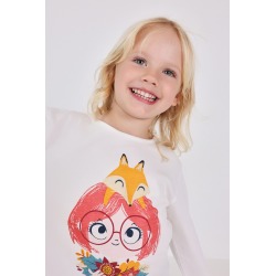 Camiseta estampada niña Boboli