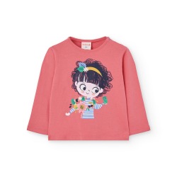 Camiseta estampada niña Boboli