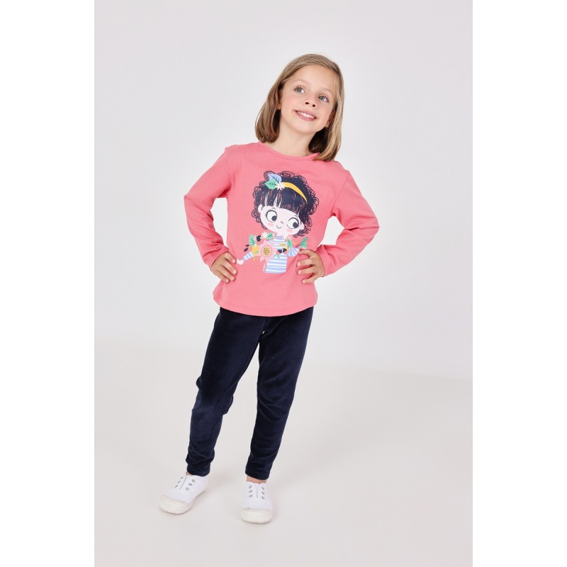 Camiseta estampada niña Boboli