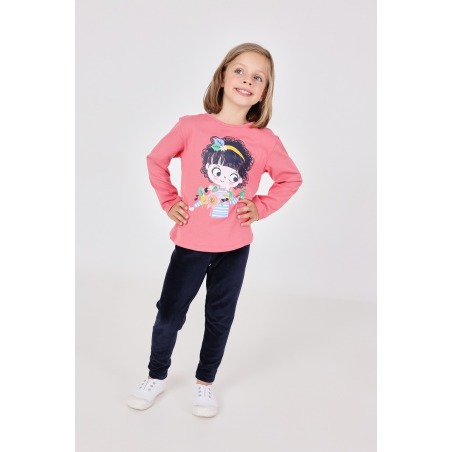 Camiseta estampada niña Boboli