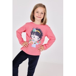 Camiseta estampada niña Boboli