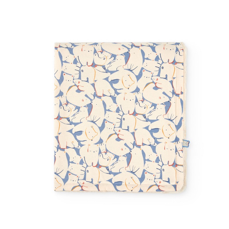 Manta felpa estampada bebe Boboli