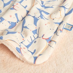 Manta felpa estampada bebe Boboli