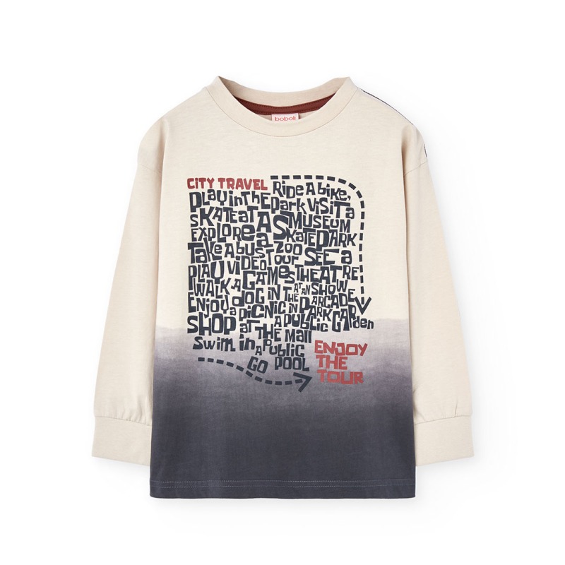 Camiseta m/l punto niño Boboli