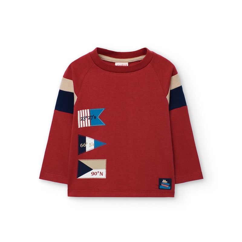 Camiseta m/l niño Boboli