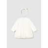 Vestido ceremonia tul bordado bebé mayoral