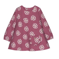 Vestido punto jacquard bebé...