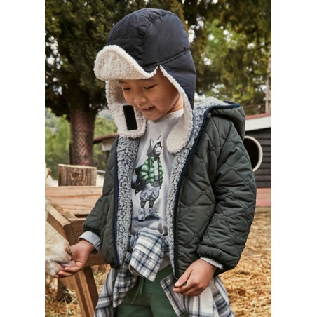 Chaquetón reversible borrego niño mayoral