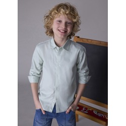 Camisa m/l rayas chico mayoral