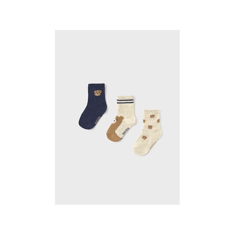Set 3 calcetines fantasia bebe mayoral