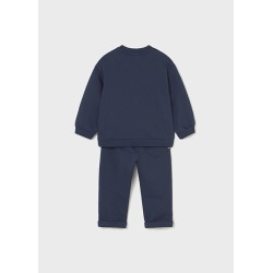 Conjunto pantalón y sudadera bebé mayoral