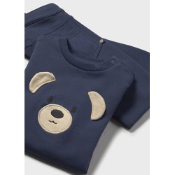 Conjunto pantalón y sudadera bebé mayoral