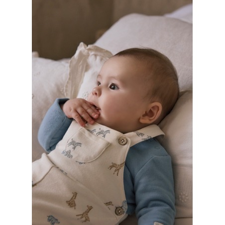Conjunto peto y camiseta bebe niño mayoral