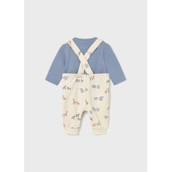 Conjunto peto y camiseta bebe niño mayoral
