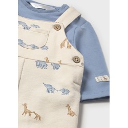 Conjunto peto y camiseta bebe niño mayoral