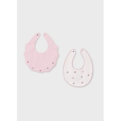 Set 2 baberos bordados...