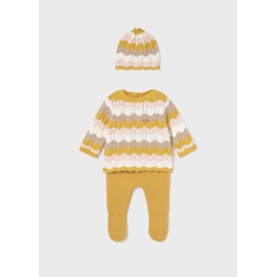 Conjunto 3 piezas tricot...