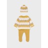Conjunto 3 piezas tricot bebe niña mayoral