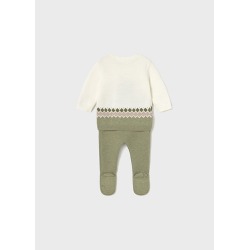 Conjunto polaina y jersey tricot bebe mayoral