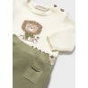 Conjunto polaina y jersey tricot bebe mayoral
