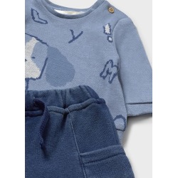 Conjunto pantalón y sudadera perrito bebe niño mayoral