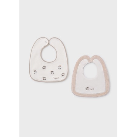 Set 2 baberos impermeables bebé mayoral