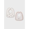 Set 2 baberos impermeables bebé mayoral