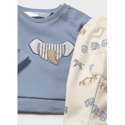Conjunto 4 piezas animalitos bebe niño mayoral