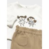 Chándal con camiseta bebe niña mayoral