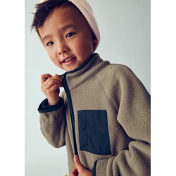 Sudadera cremallera polar niño mayoral