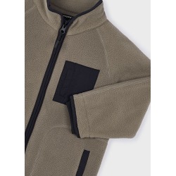 Sudadera cremallera polar niño mayoral