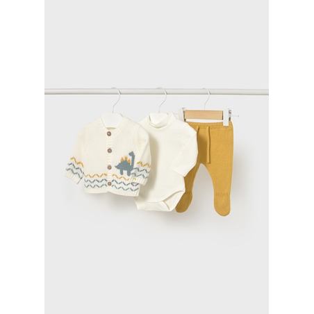 Conjunto 3 piezas polaina bebe niño mayoral