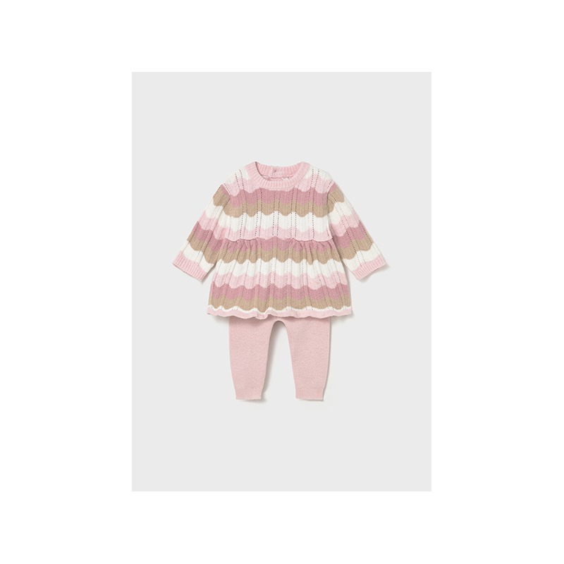 Conjunto pantalón y jersey bebe niña mayoral