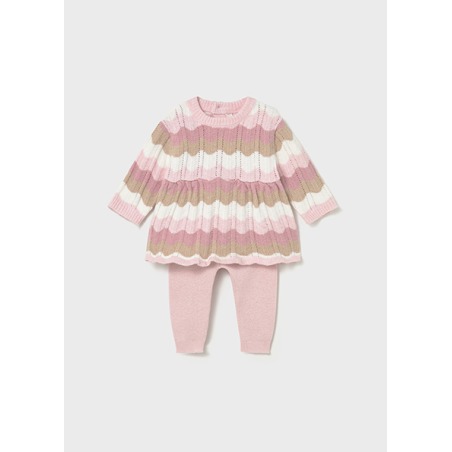Conjunto pantalón y jersey bebe niña mayoral
