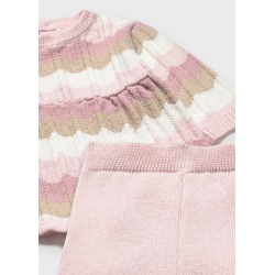 Conjunto pantalón y jersey bebe niña mayoral