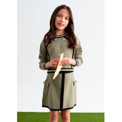 Conjunto falda tricot niña...