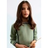 Conjunto falda tricot niña Abel&Lula