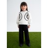 Conjunto pantalón tricot bordados niña Abel&Lula
