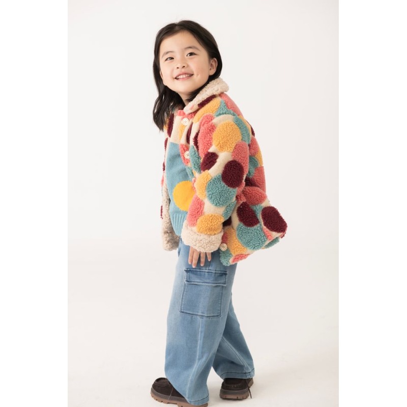 Pantalón denim bolsillos niña Boboli