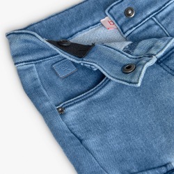 Pantalón denim bolsillos niña Boboli